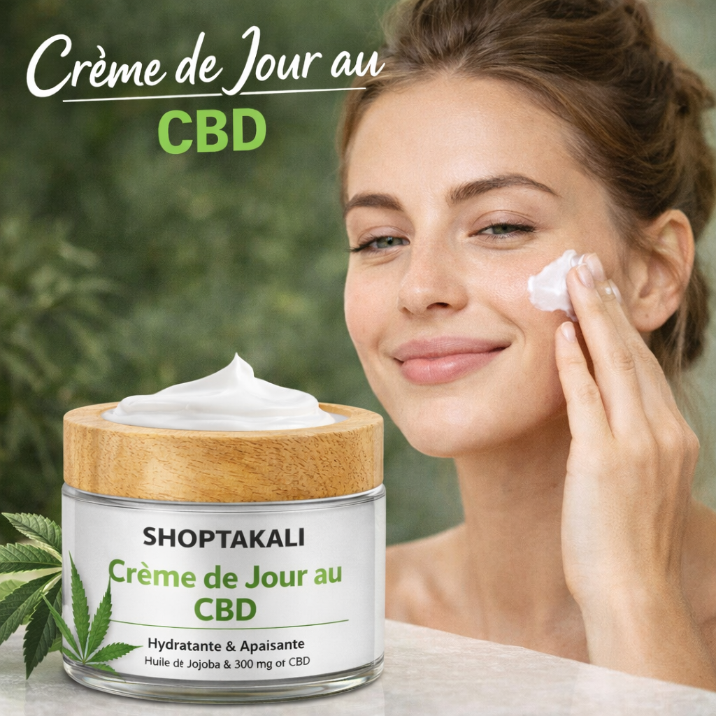 Crème de jour au CBD